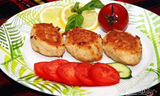 Рыбные котлеты