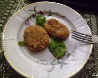 Вегетарианские котлеты из фасоли