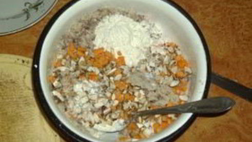 вегетарианские котлеты из фасоли