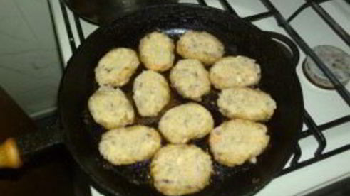 вегетарианские котлеты из фасоли