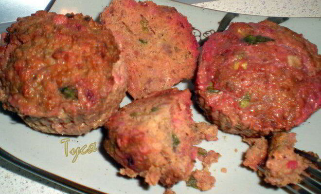 Яркие котлетки