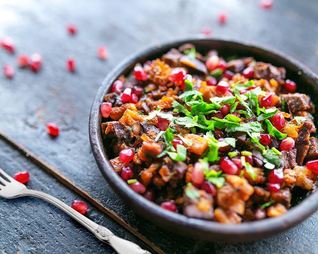 Кучмачи из говяжьих потрохов и свинины