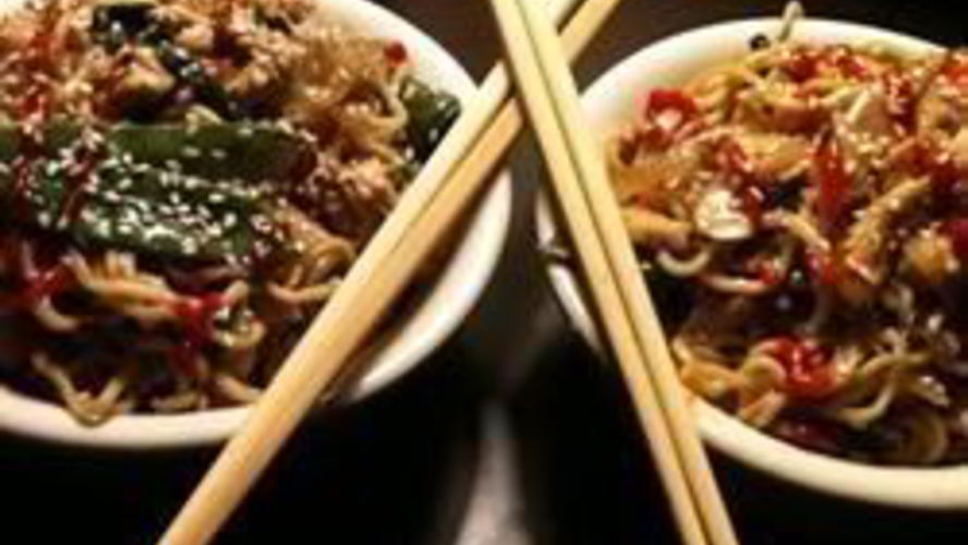 Рецепт лапши в азиатском стиле