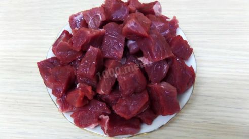 лапша вок с говядиной и овощами