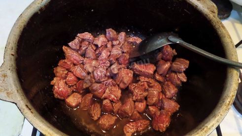 лапша вок с говядиной и овощами