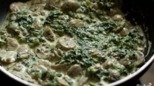 грибная лазанья