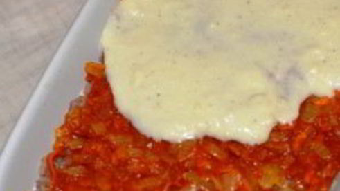 капустная лазанья с фаршем