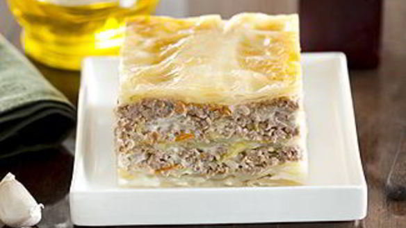 Рецепт Капустной лазанья в мультиварке