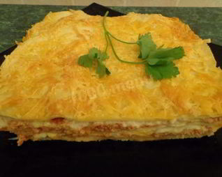 Лазанья болоньезе