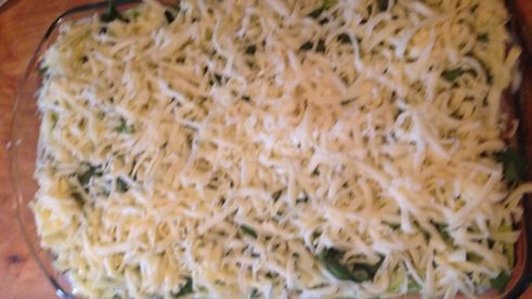 лазанья из кабачков с грибами