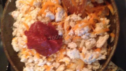 лазанья из кабачков с грибами