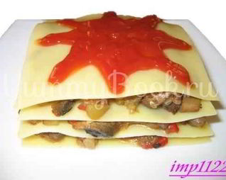 Лазанья овощная