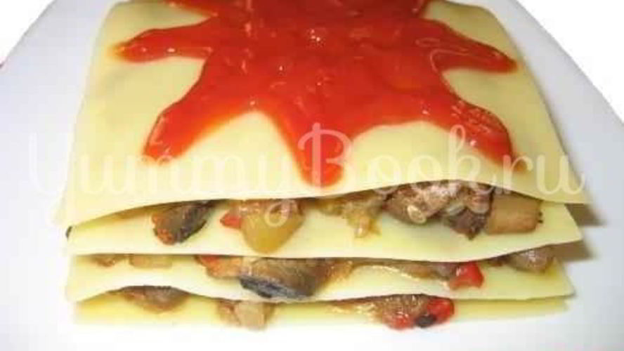 Рецепт лазаний овощная