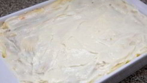 лазанья с фаршем и овощами