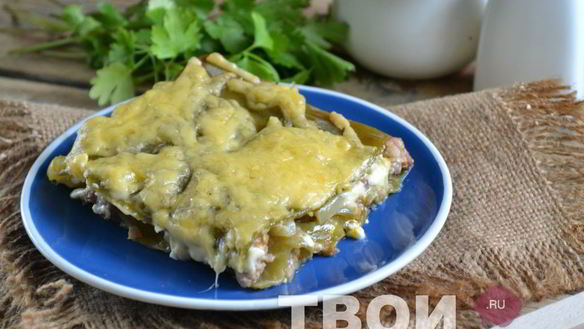 Рецепт Лазаний с фаршем в духовке