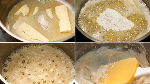 лазанья с грибами