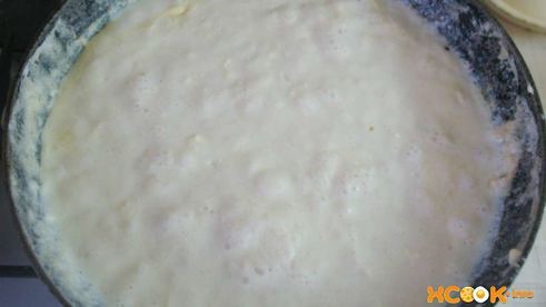 лазанья с курицей и шампиньонами