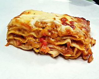 Лазанья с морепродуктами