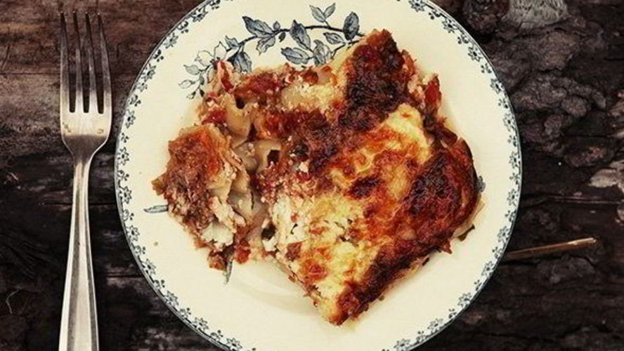 Рецепт лазаний с овощами и творогом