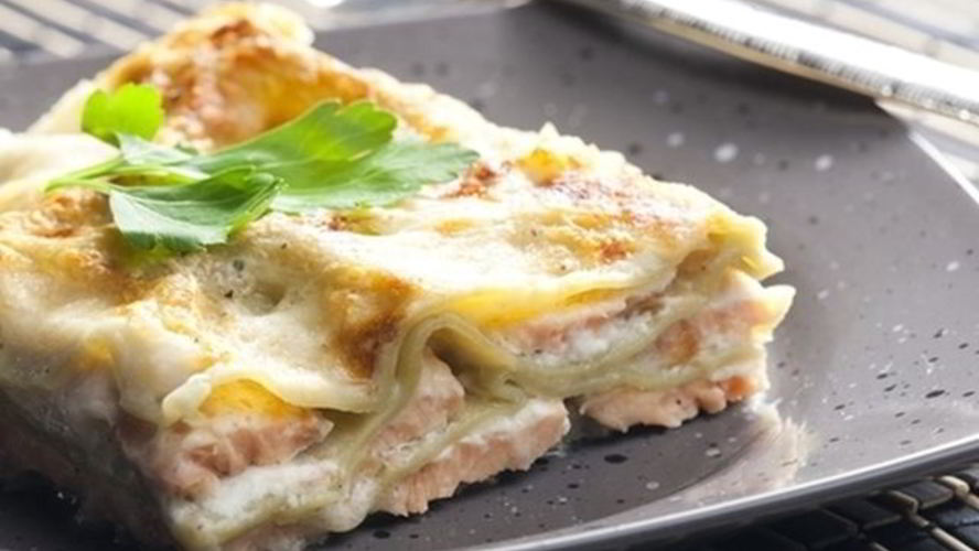 Рецепт лазаний с рыбой