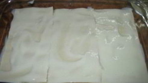 лазанья с творогом и ягодами