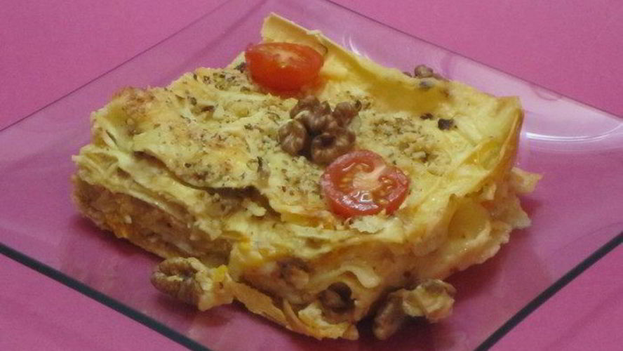 Рецепт лазаний с тыквой