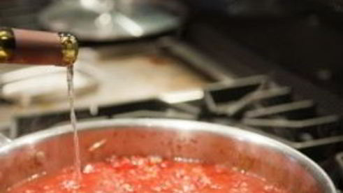 лазанья с ветчиной