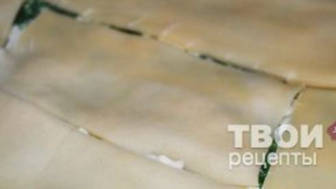 лазанья со шпинатом