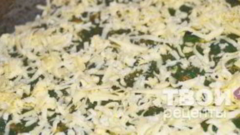 лазанья со шпинатом