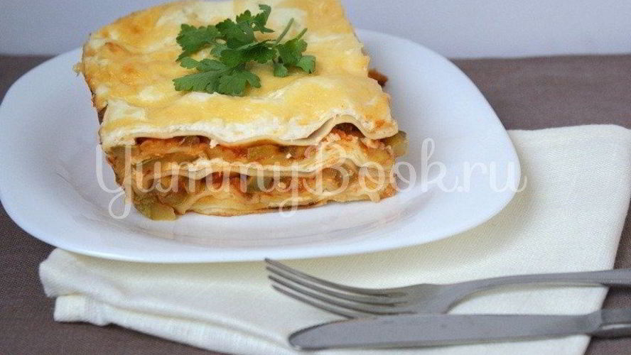 Рецепт лазаний творожно-овощная