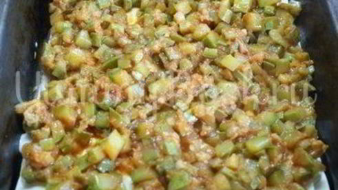 лазанья творожно-овощная