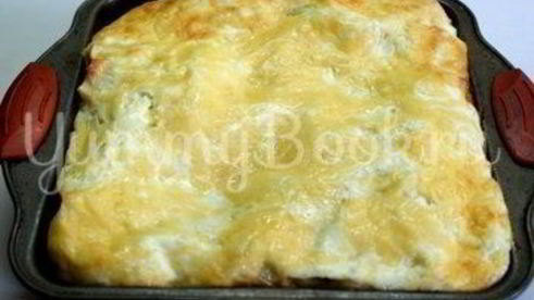 лазанья творожно-овощная
