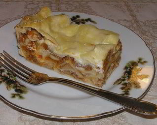 Моя мясная лазанья