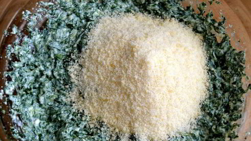 зеленая лазанья