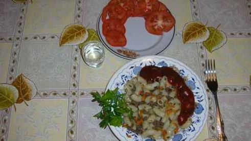 макароны по-флотски