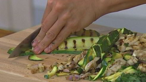 макароны с баклажанами