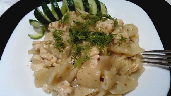 Рецепт Макарон с фаршем в мультиварке