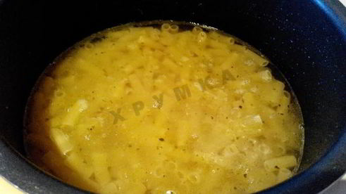 макароны с фаршем в мультиварке