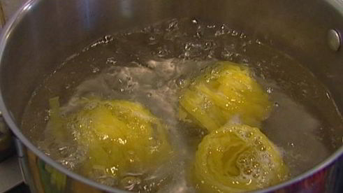 макароны с перцем и помидорами