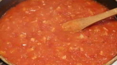 макароны с соусом аматричана