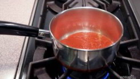 макароны с томатной пастой