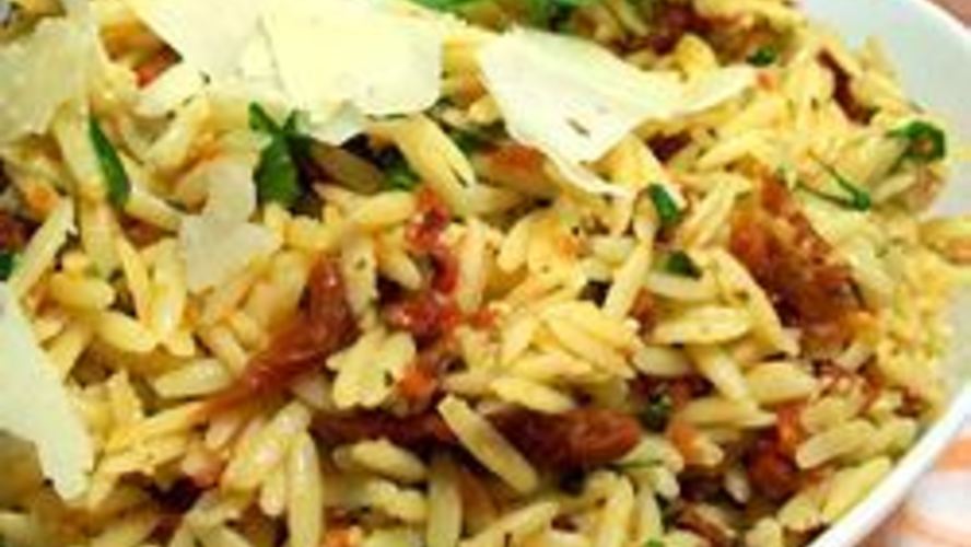 Рецепт макарон с вялеными помидорами и базиликом