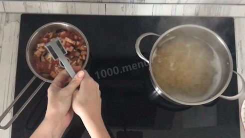 паста с баклажаном и томатами