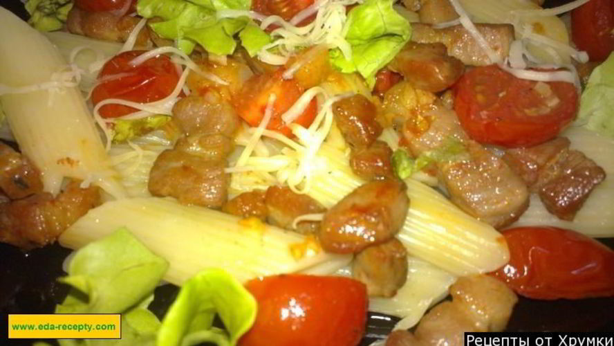 Рецепт пасты с беконом