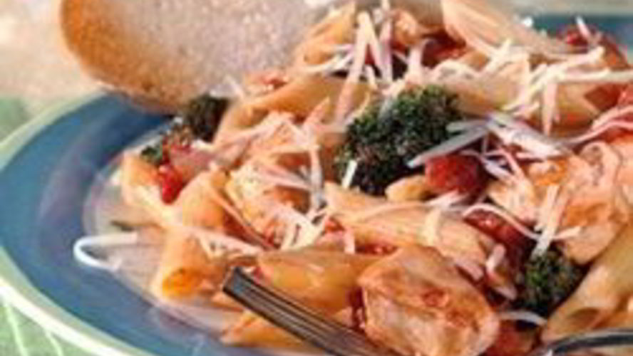 Рецепт пасты с курицей и брокколи