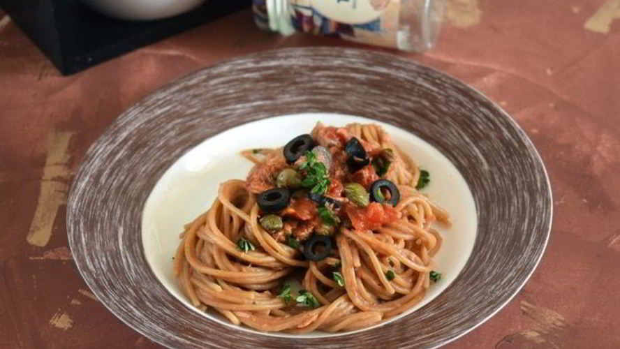 Рецепт пасты с тунцом