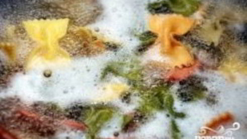 паста с вешенками