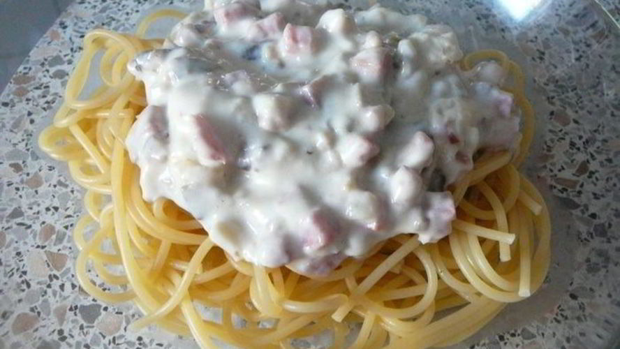 Рецепт пасты со сливочно-грибным соусом