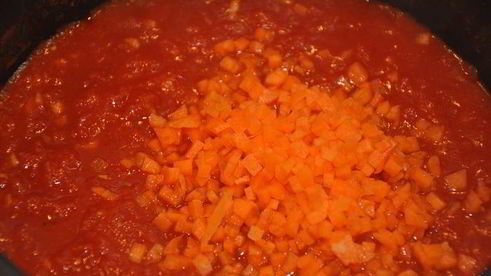 постные каннеллони под томатным соусом