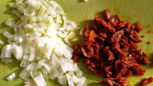 спагетти 4 помидора